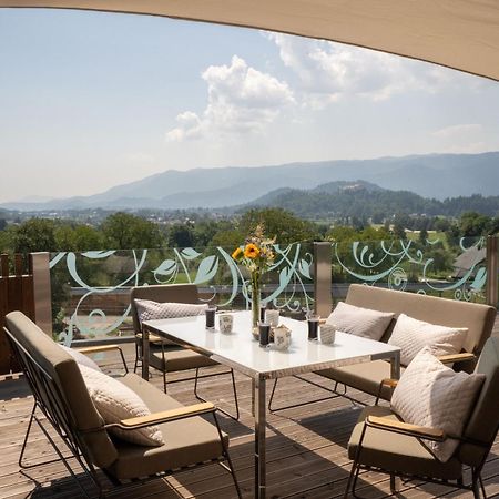 Aparthotel Hom At Vintgar Zgornje Gorje Bagian luar foto